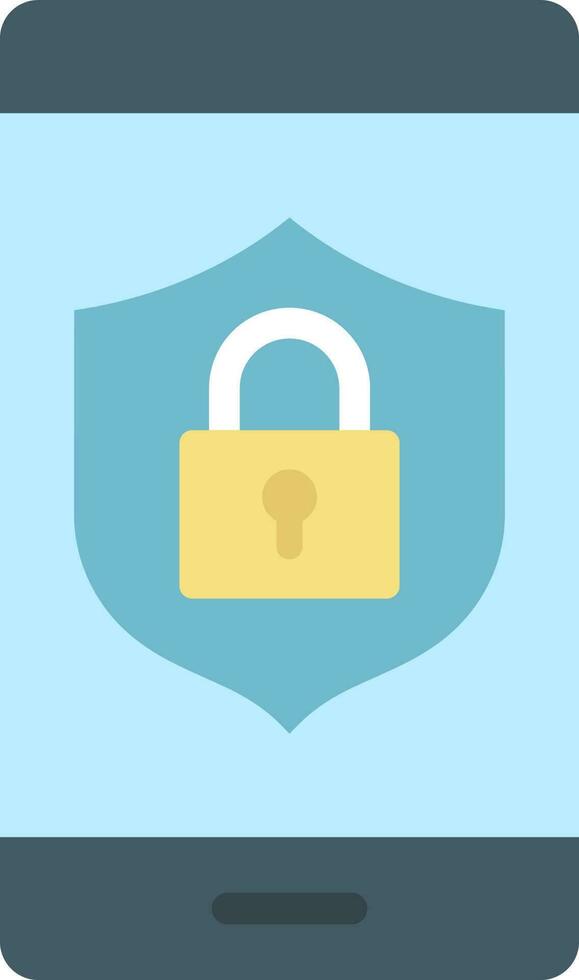 Secure Device icon vector image. Suitable for mobile apps, web apps and print media.