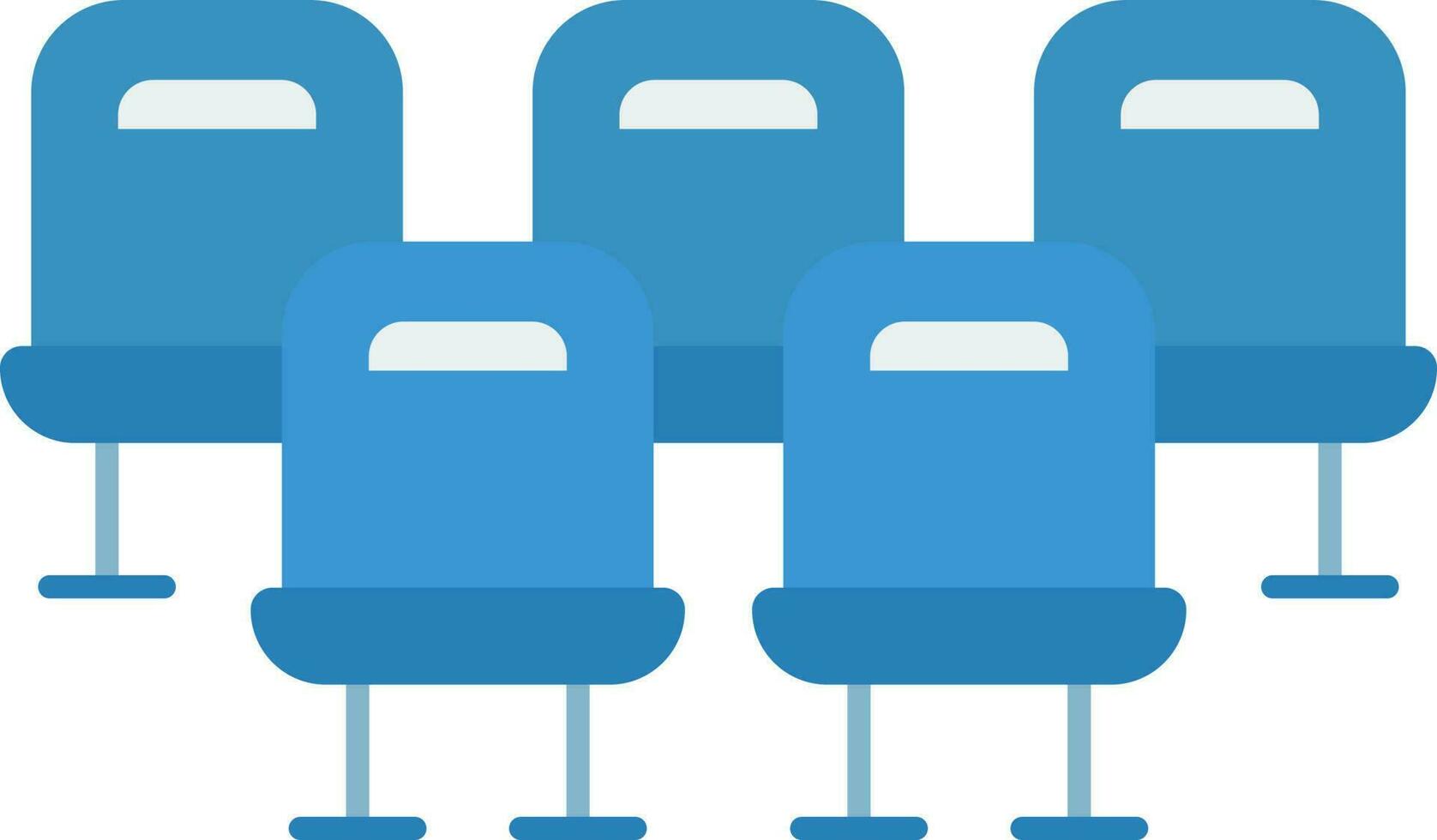 Seats icon vector image. Suitable for mobile apps, web apps and print media.