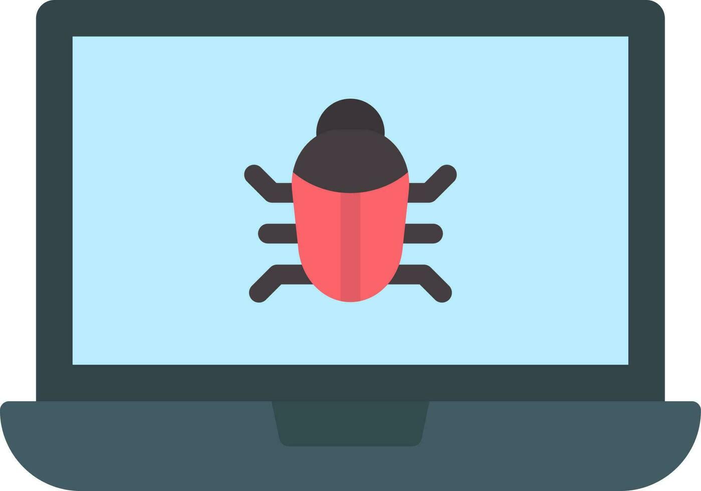 Virus icon vector image. Suitable for mobile apps, web apps and print media.