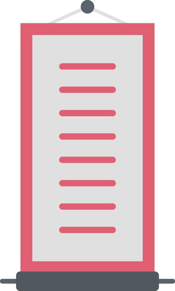 Scroll icon vector image. Suitable for mobile apps, web apps and print media.