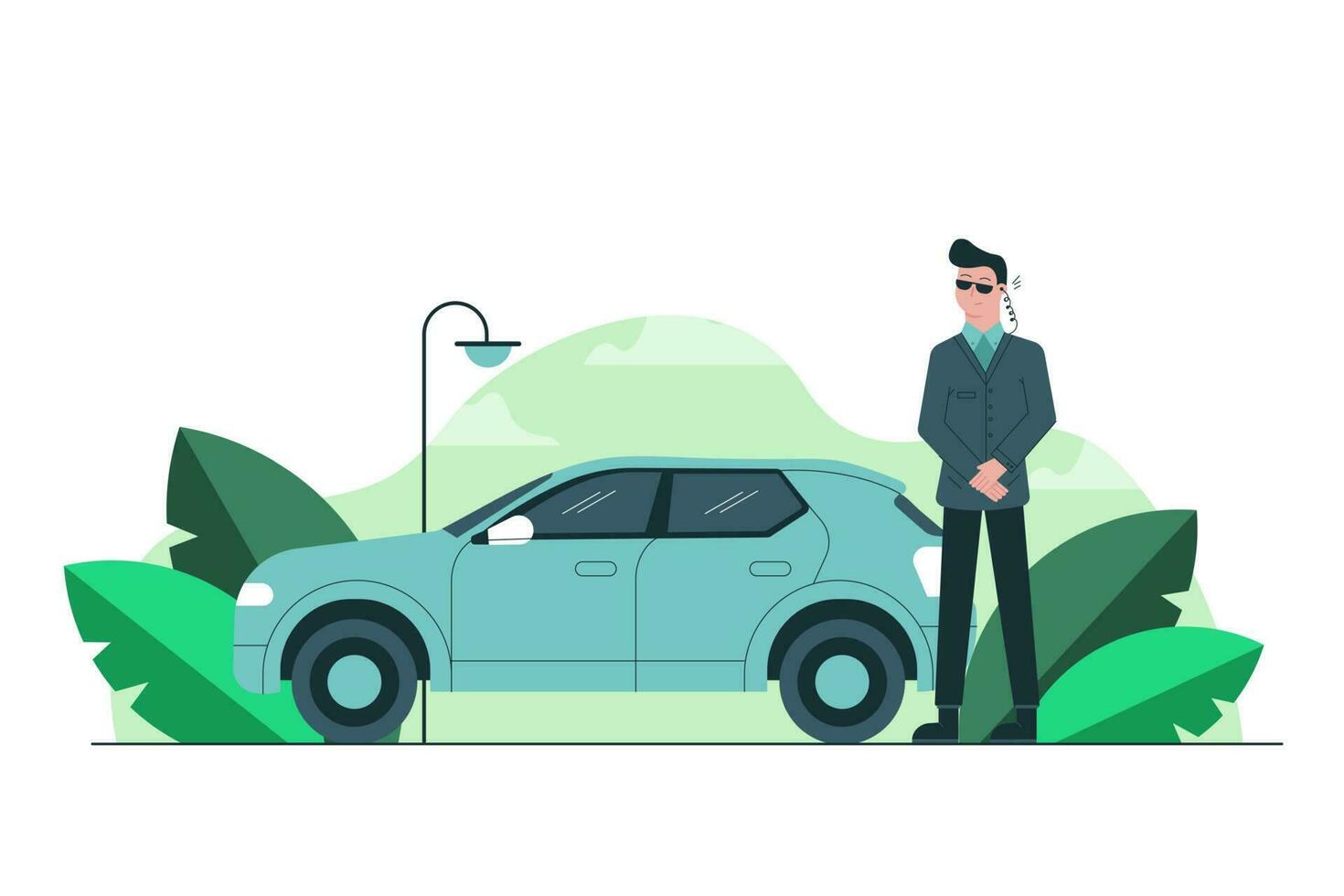 Security, danger, business, safety, work concept vector