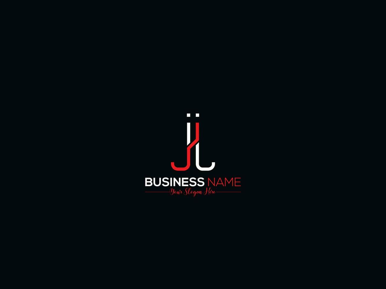 Minimalist Jj Logo Icon, Alphabet J j jj Luxury Letter Logo Design vector