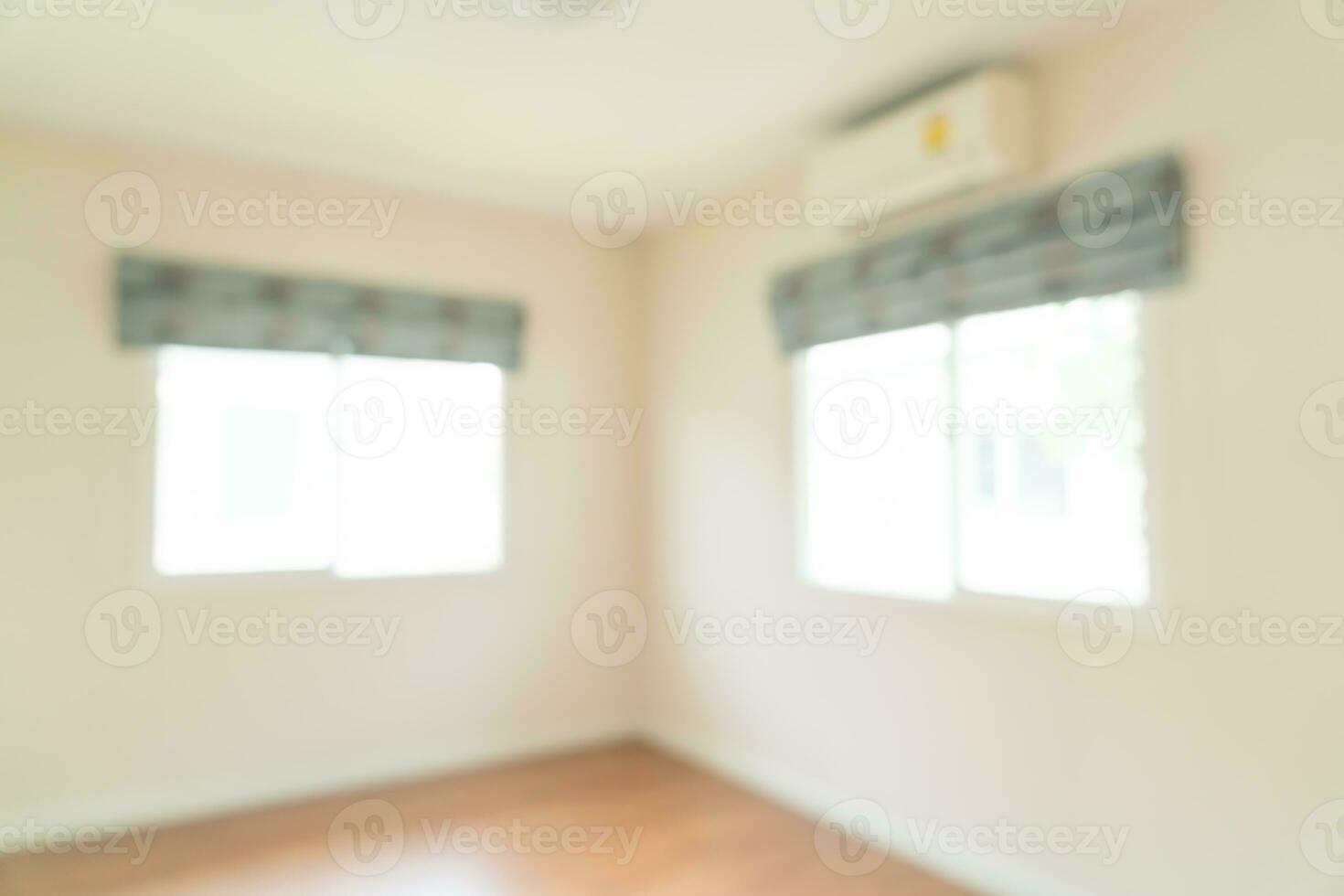 abstract blur empty room in a house photo