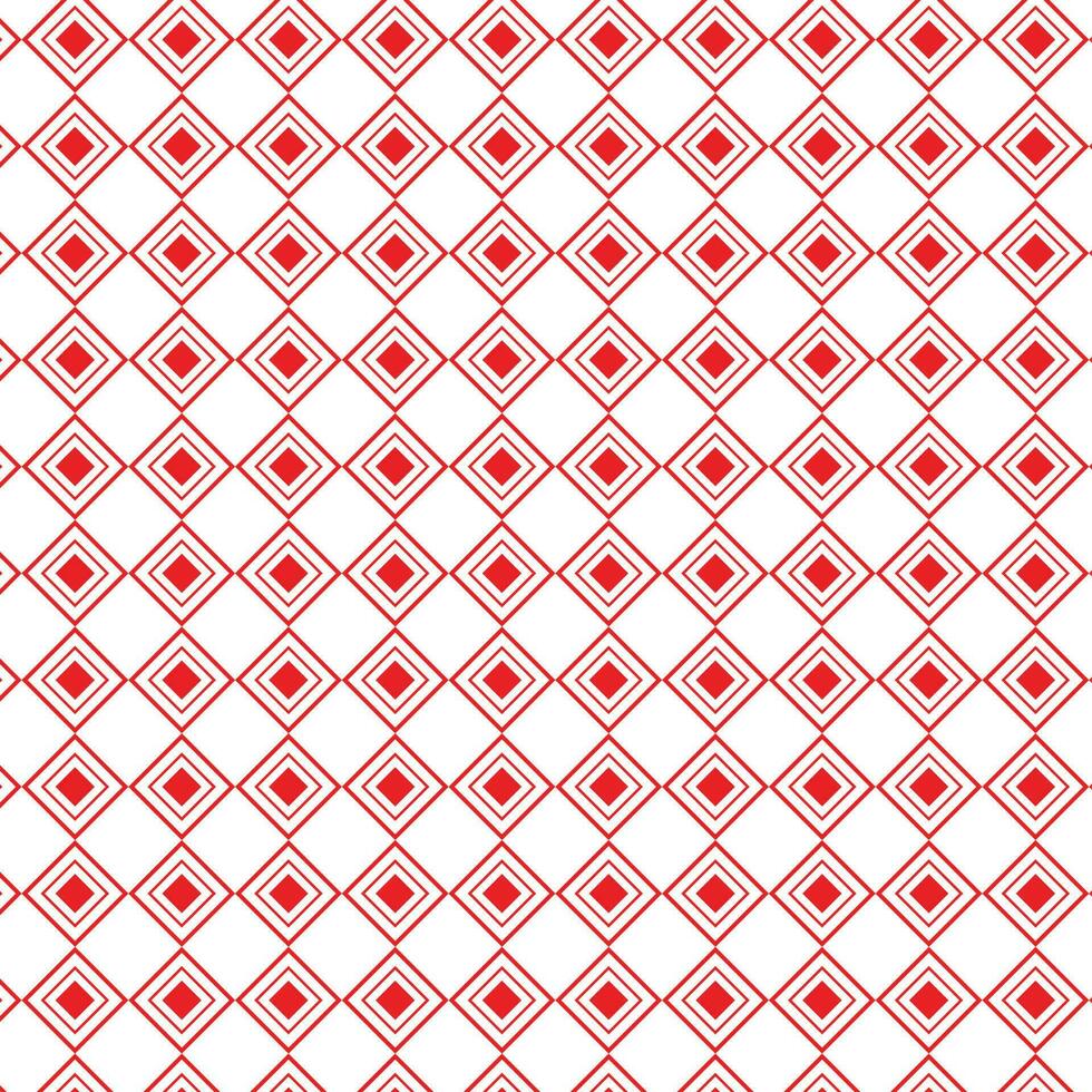 modern red square seamless pattern design. vector