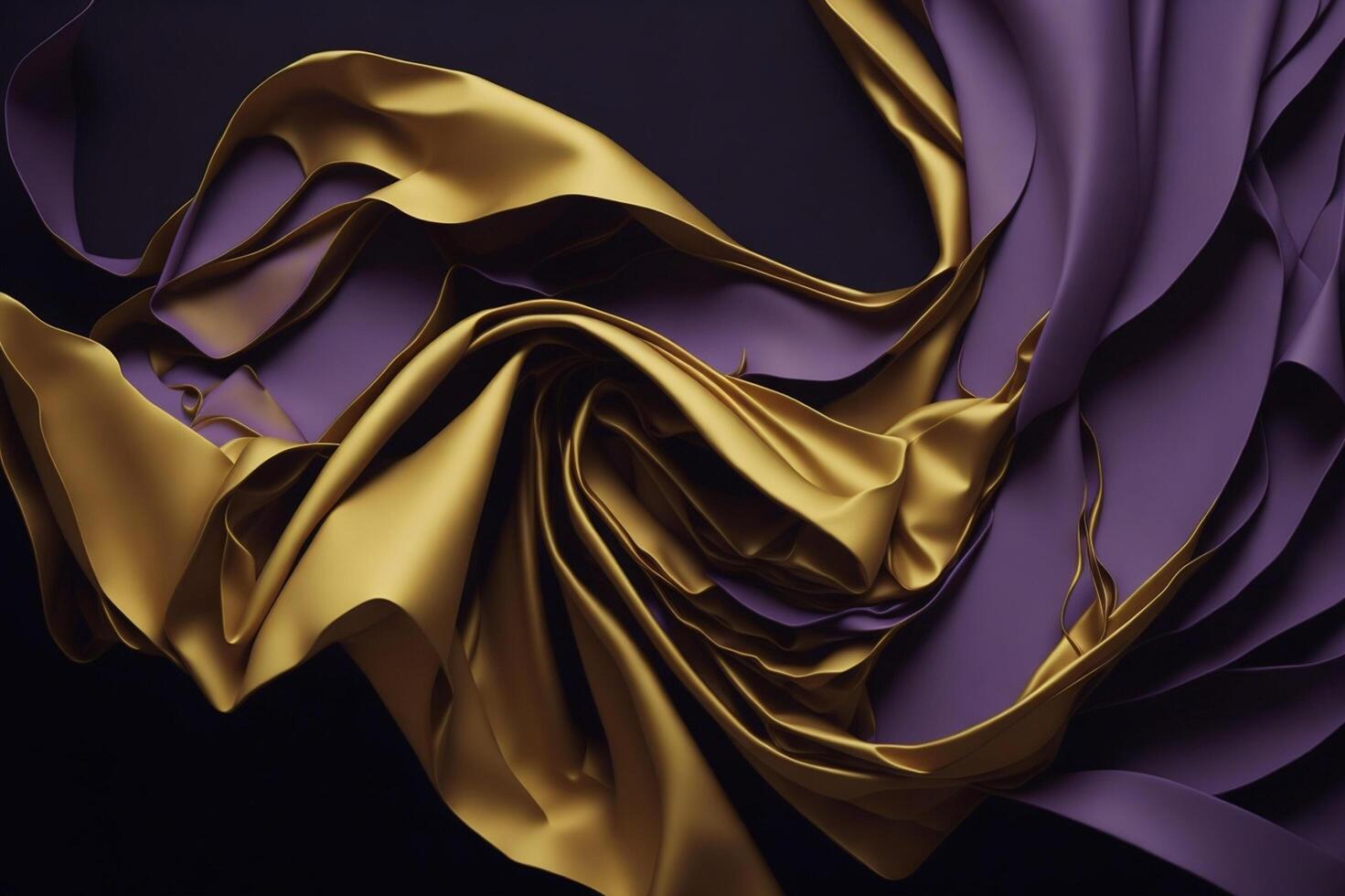purple gold silk fabric background photo