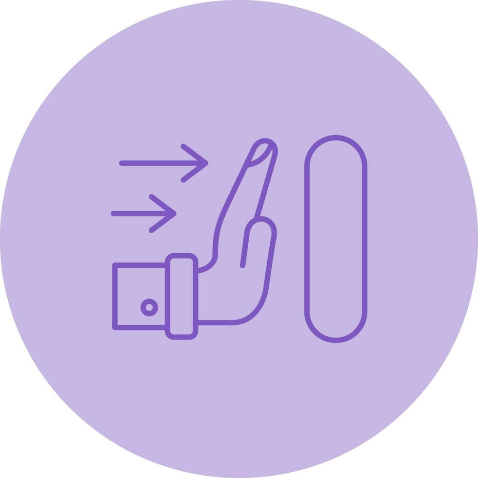 Push Vector Icon
