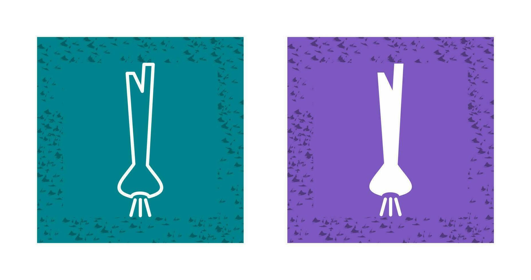 Spring Onion Vector Icon