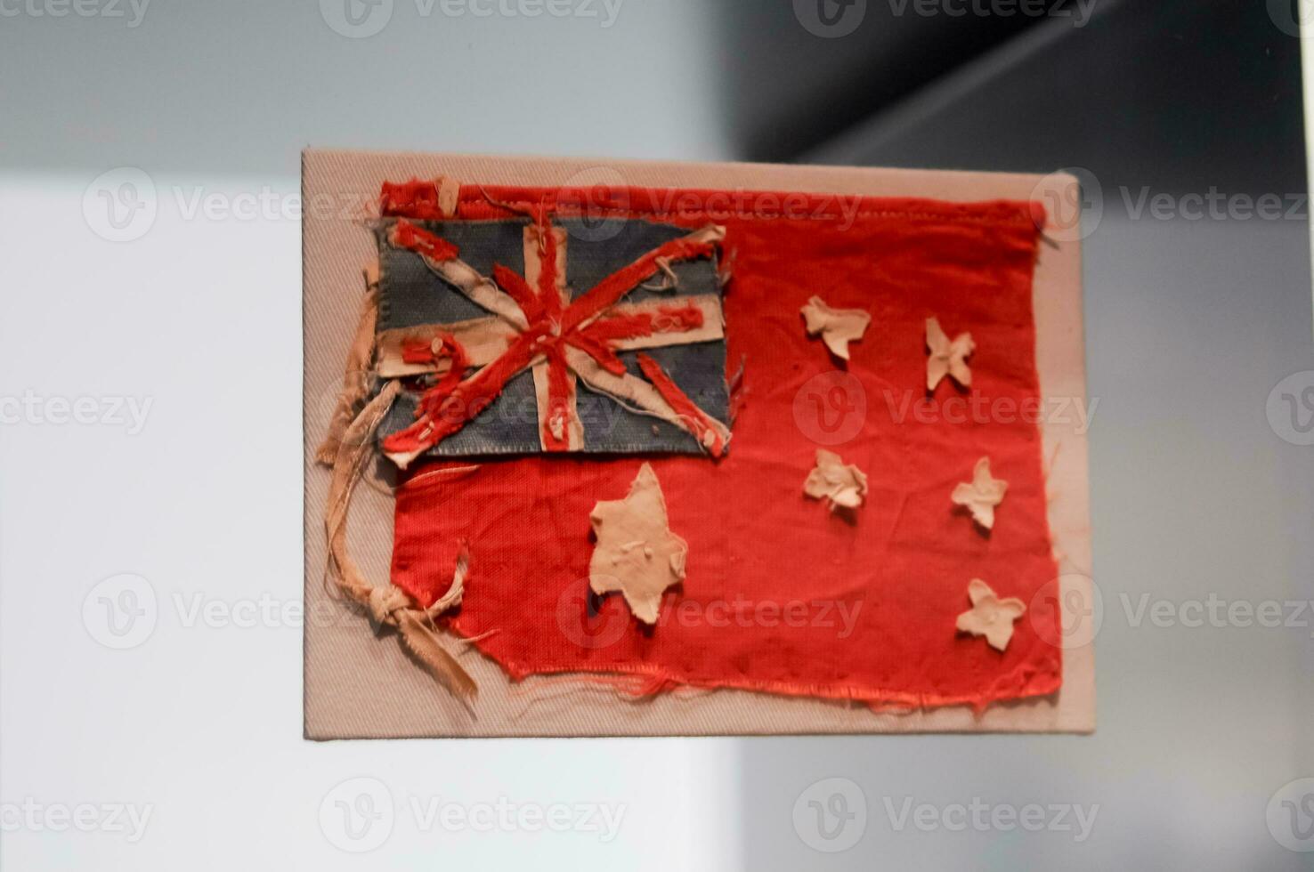 Australian national flag for Anzac army photo