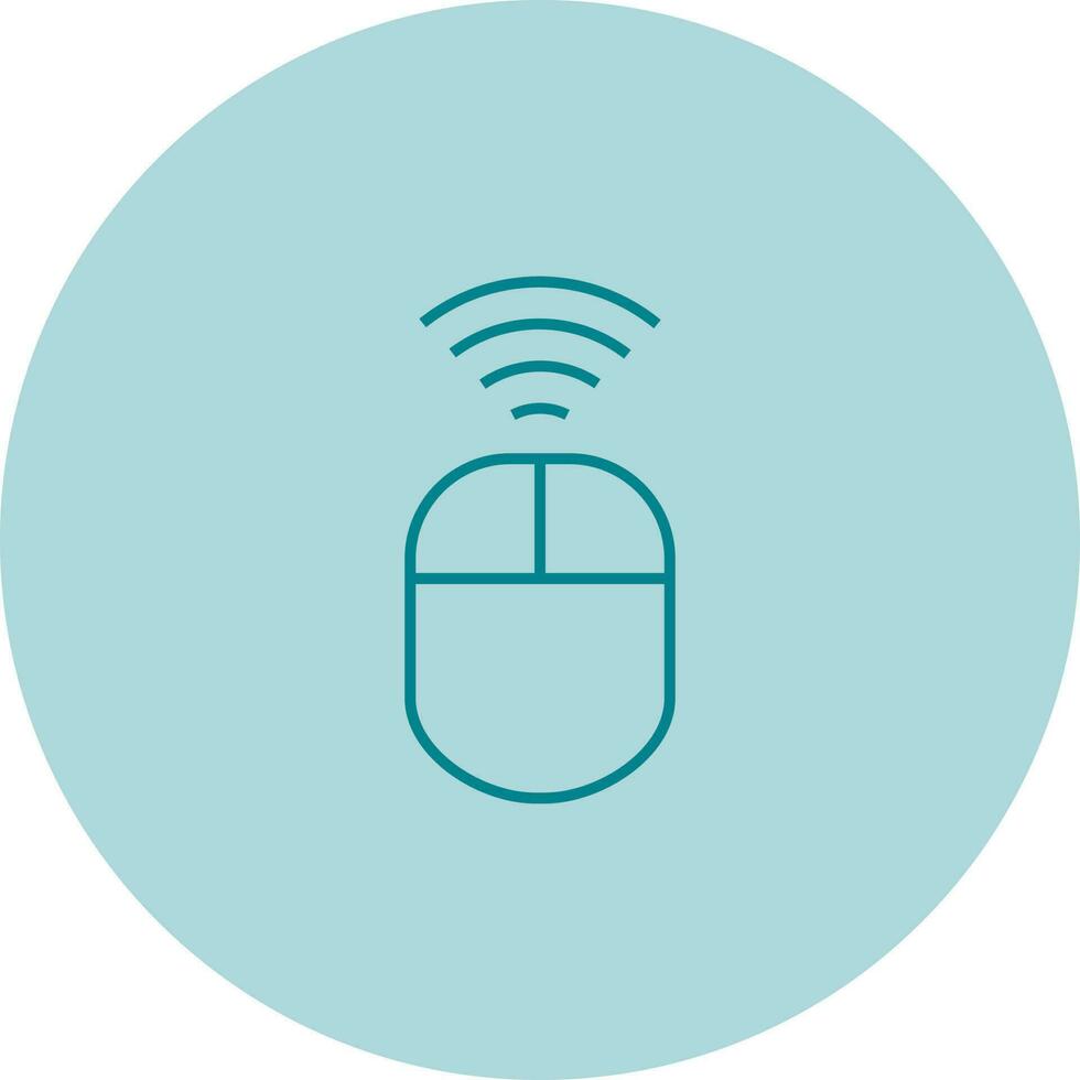 Wireless input device Vector Icon