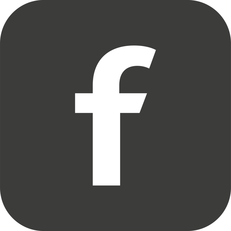 Facebook logo icon, social media icon png