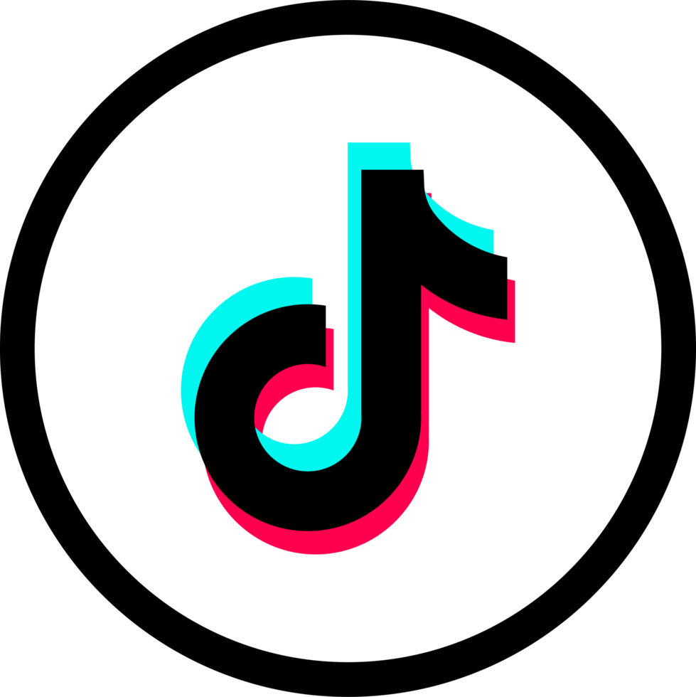 tiktok logo icoon, sociaal media icoon png