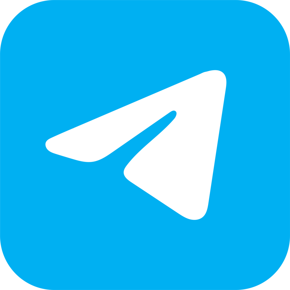 telegram logo icoon, sociaal media icoon png