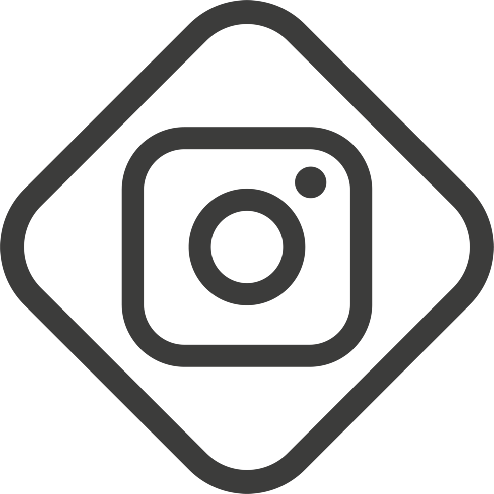 Instagram logo icon, social media icon png