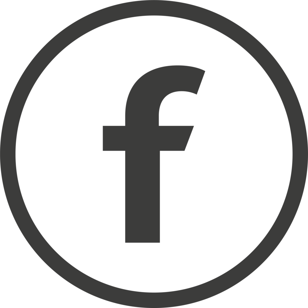 Facebook logo icône, social médias icône png