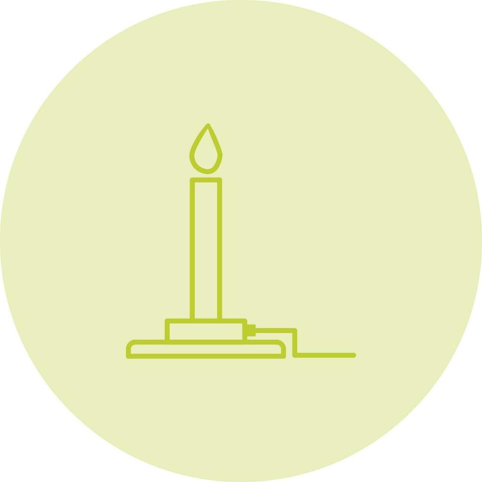Bunsen Burner Vector Icon