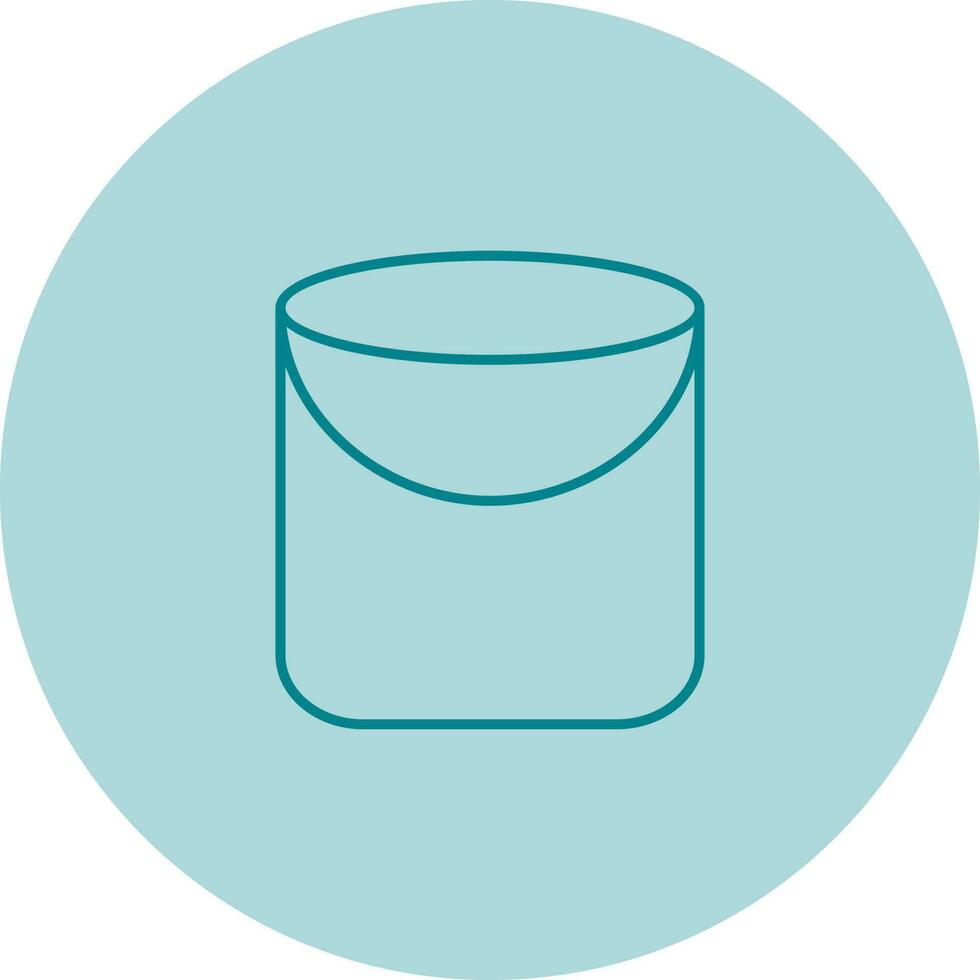 Sand bucket Vector Icon