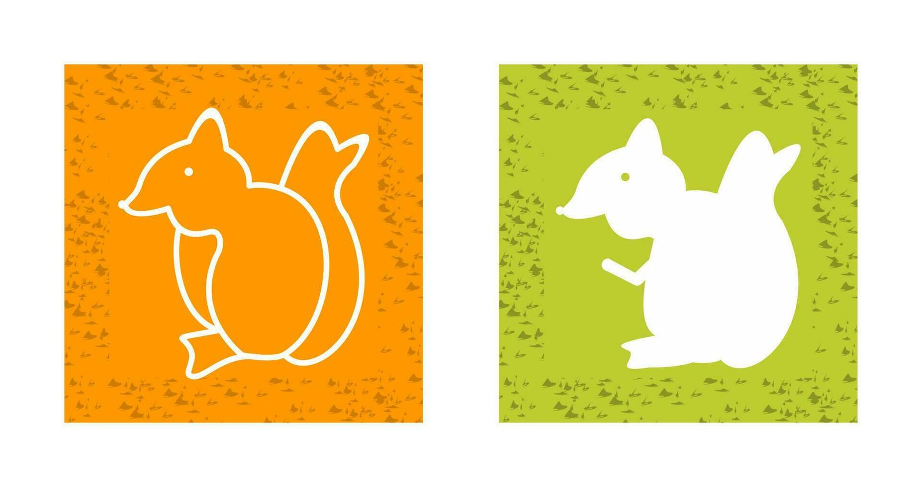 Squirrel Vector Icon