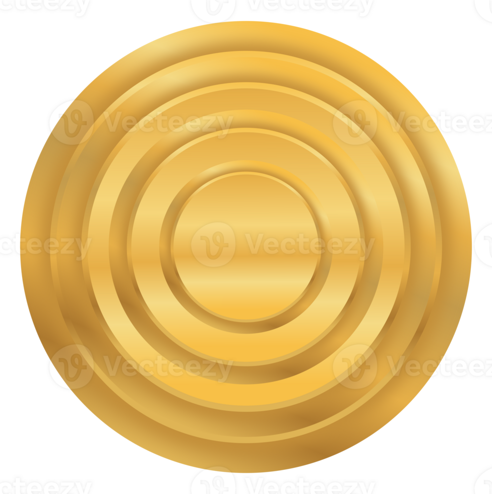 Gold Element Plate png