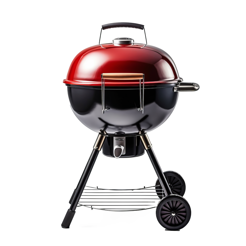 bbq grill isolerat. illustration ai generativ png