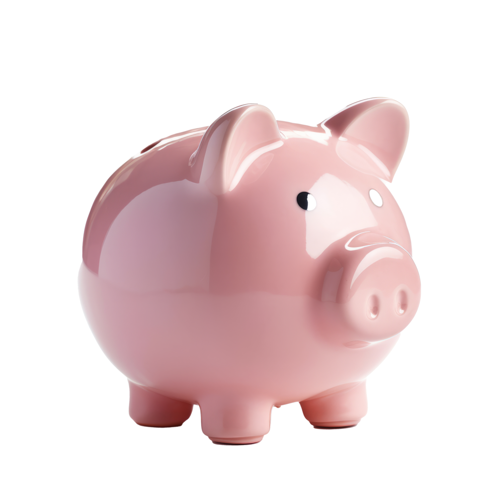 Piggy bank isolated. Illustration png
