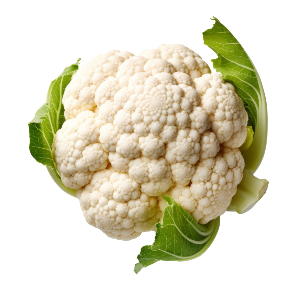 Cauliflower isolated. Illustration png