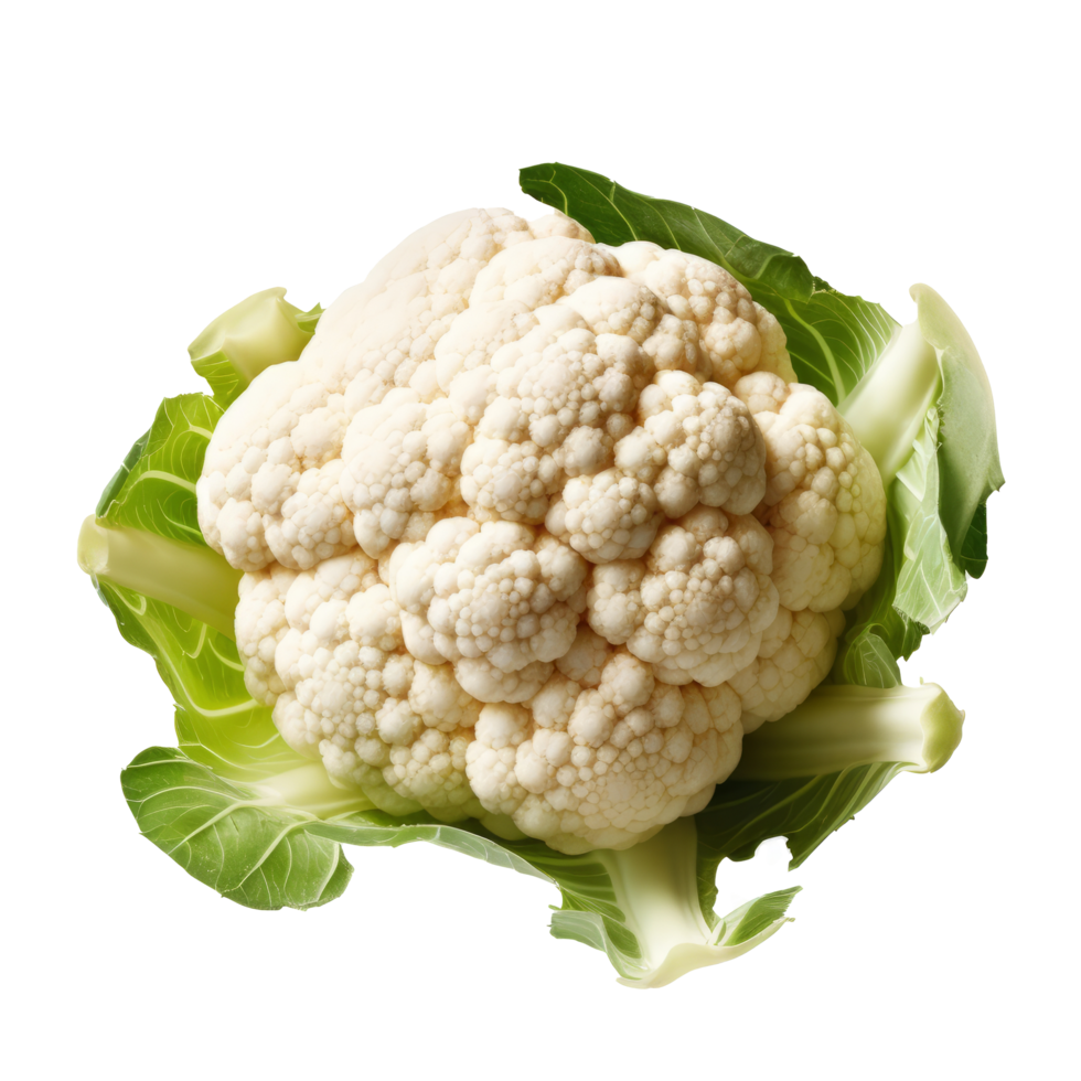 Cauliflower isolated. Illustration png