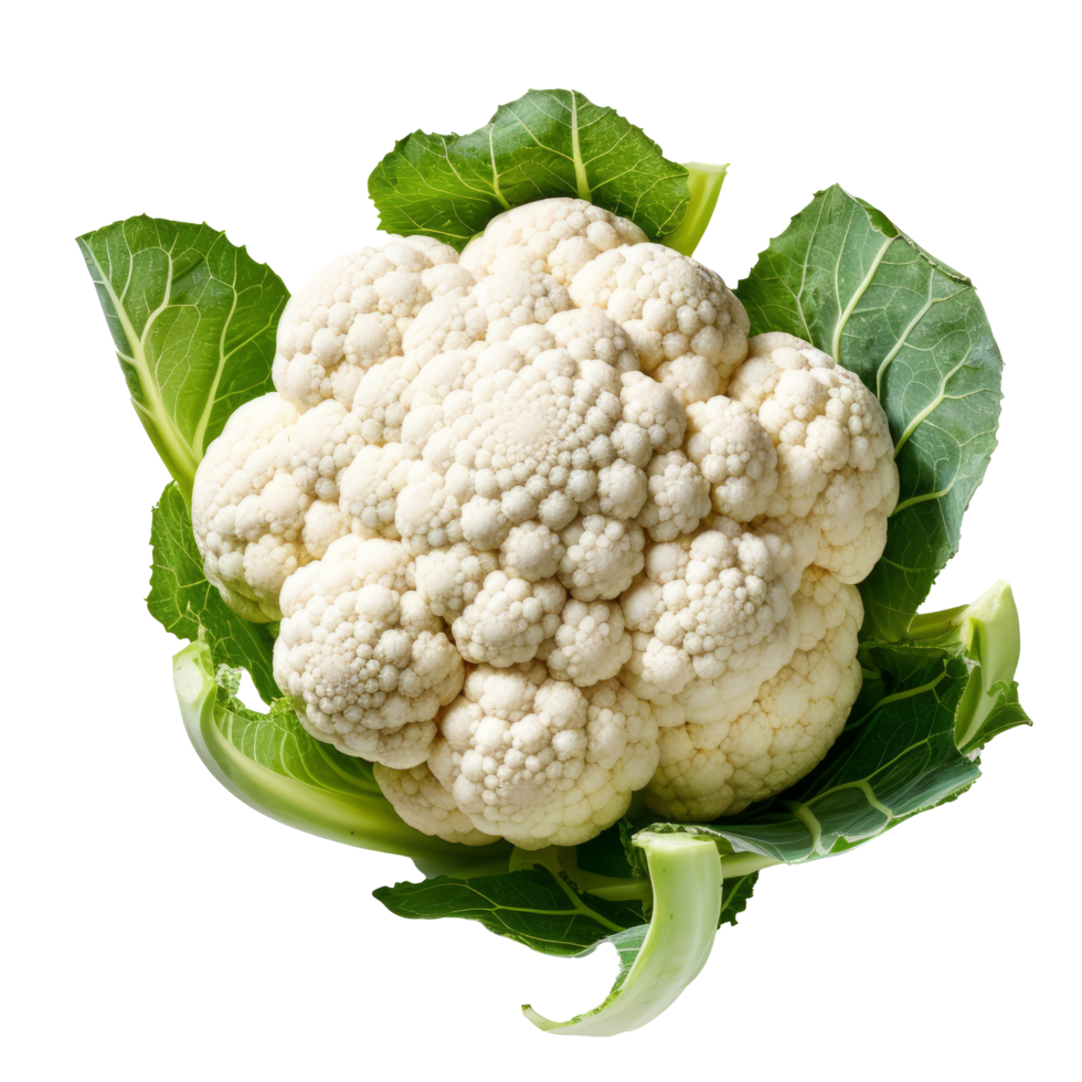 Cauliflower isolated. Illustration png