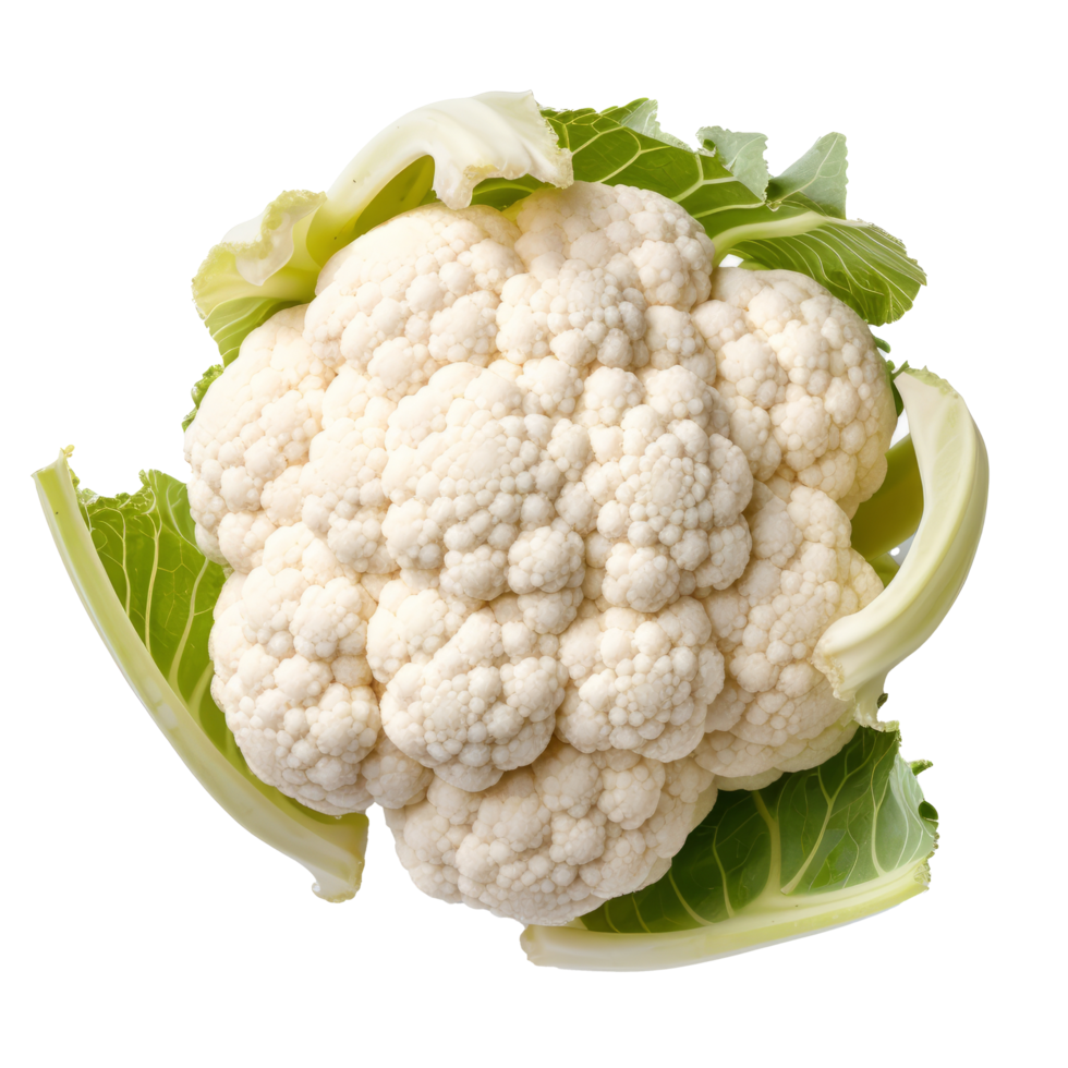 Cauliflower isolated. Illustration png