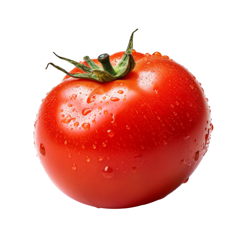 vermelho tomate. ilustração ai generativo png