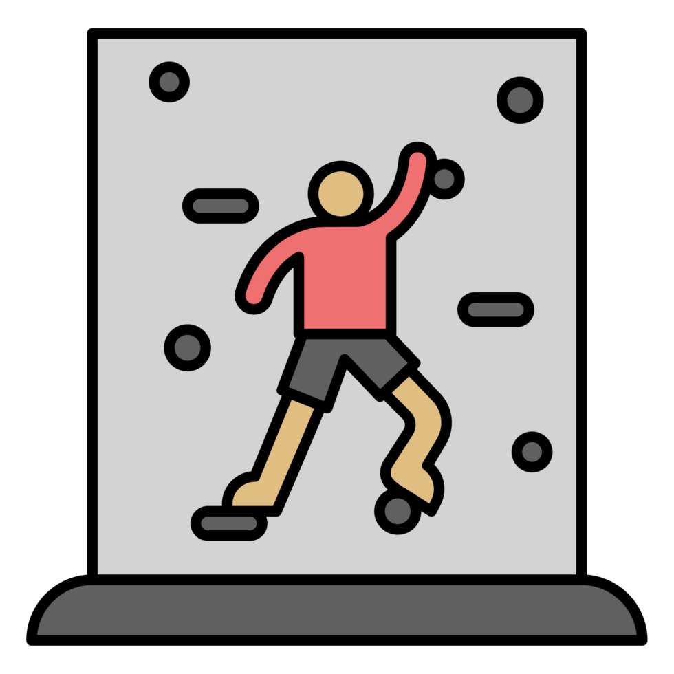 Climbing Sport Icon Symbol. Rock Climb png