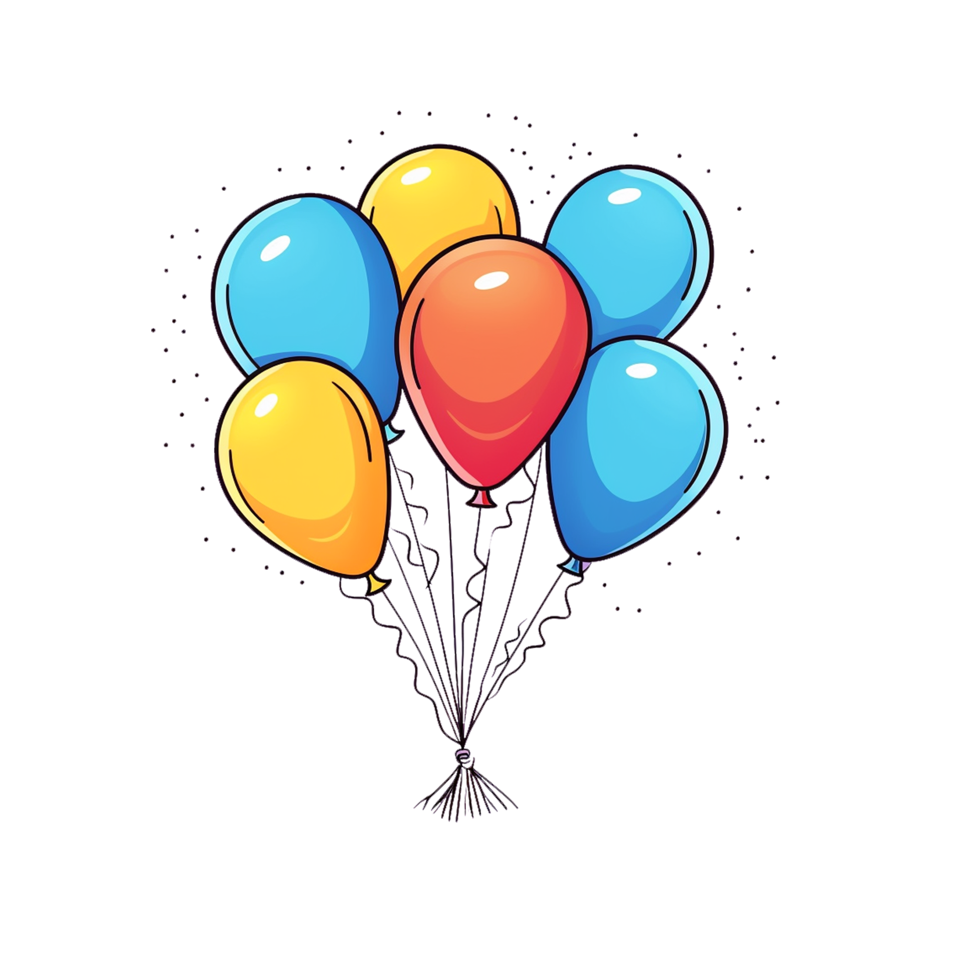 Birthday Balloon Party balloon Balloon decoration Colorful Happyness