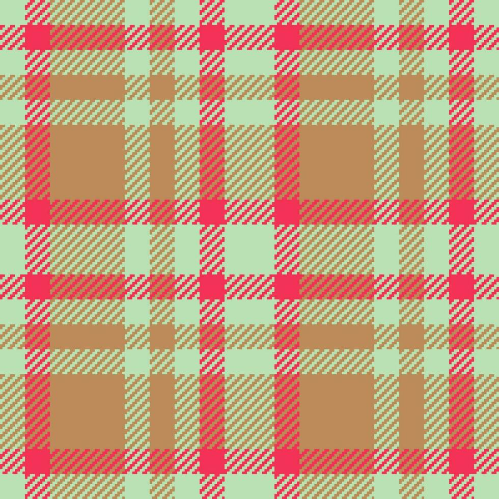Tartan pattern background. Texture fabric vector. Seamless plaid textile check. vector