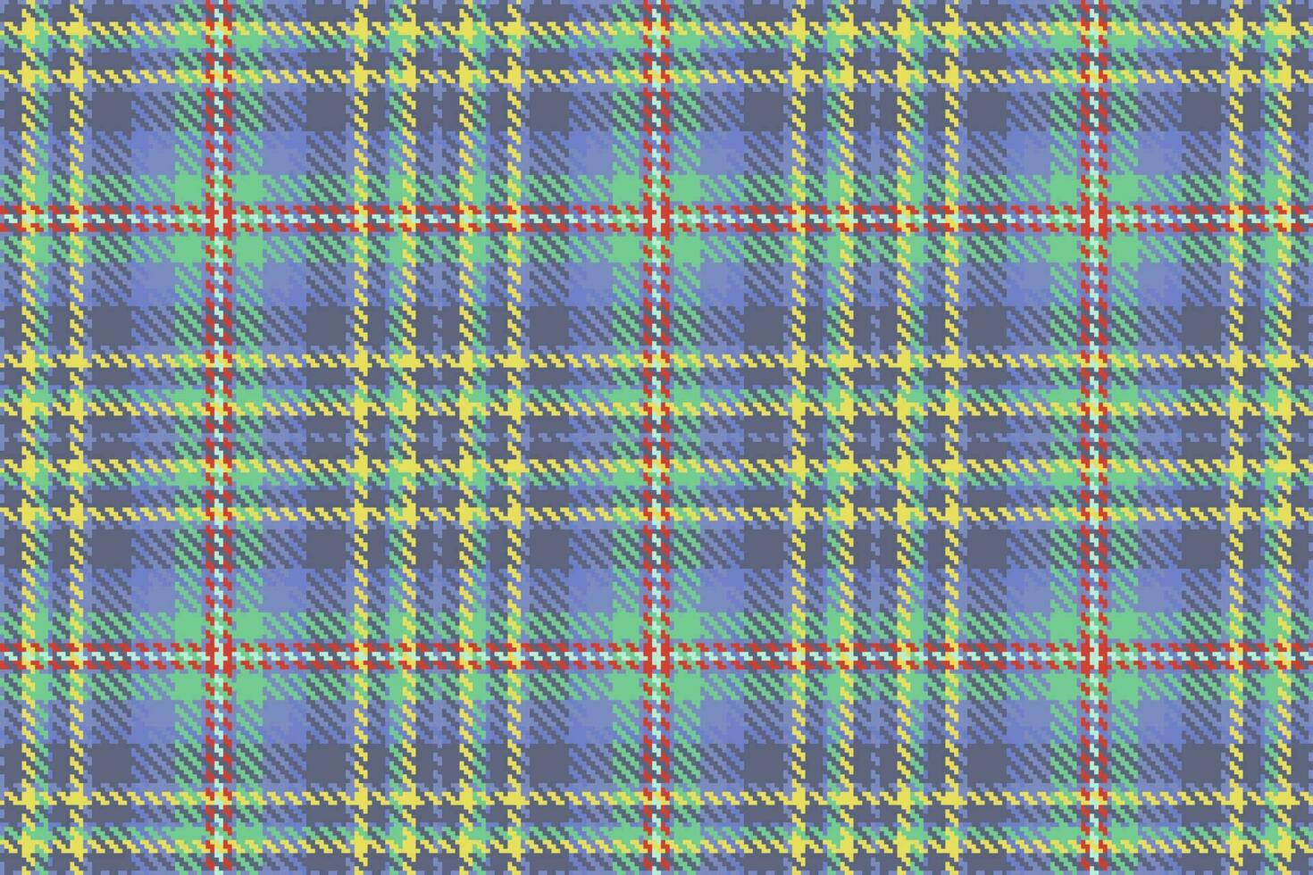 Check pattern fabric. Background seamless textile. Vector tartan plaid texture.