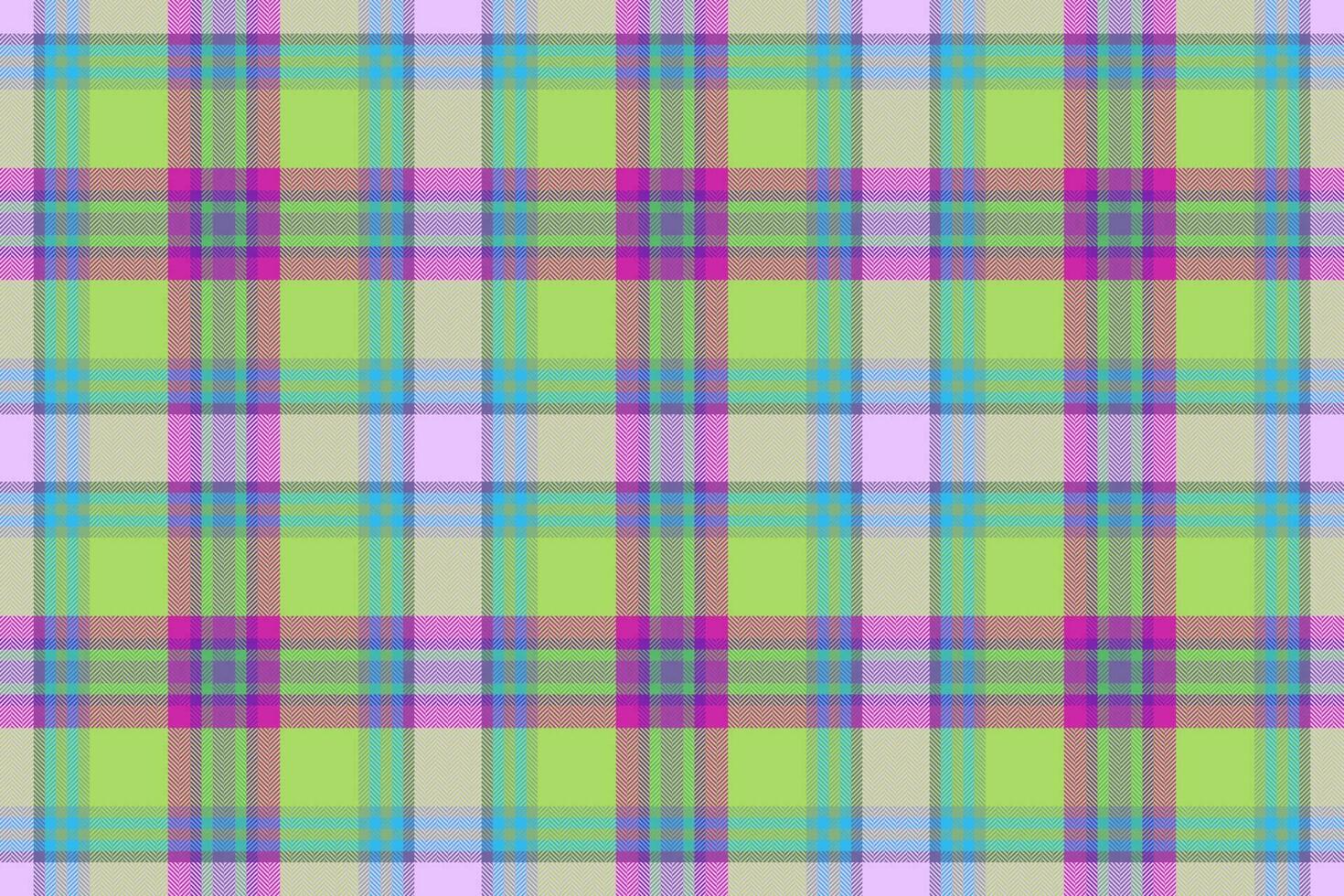 Check background plaid. Texture pattern vector. Fabric textile tartan seamless. vector