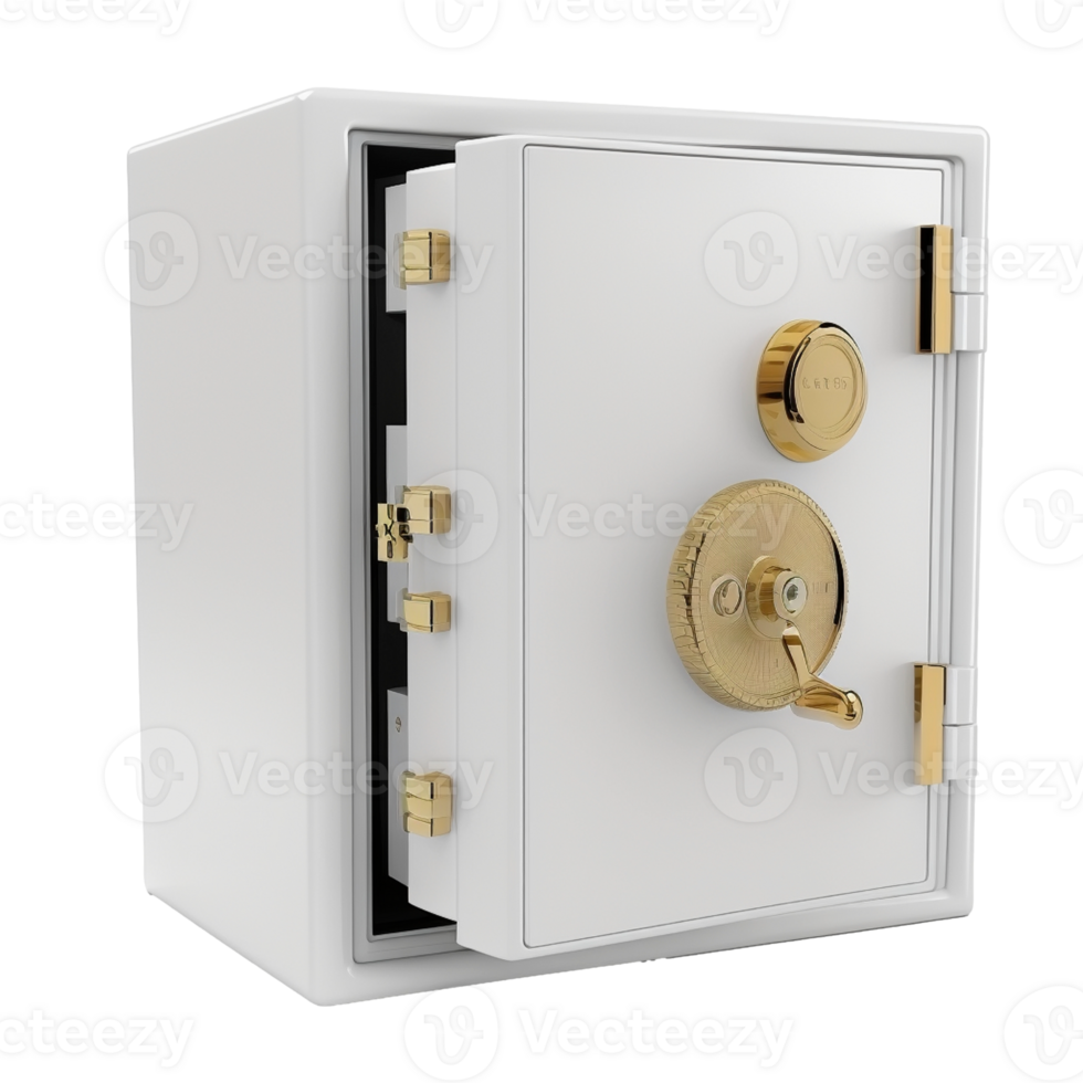 Safe box icon on transparent background, created with png