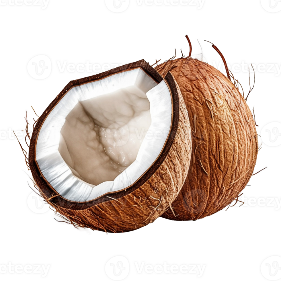 coco em transparente fundo, criada com generativo ai png