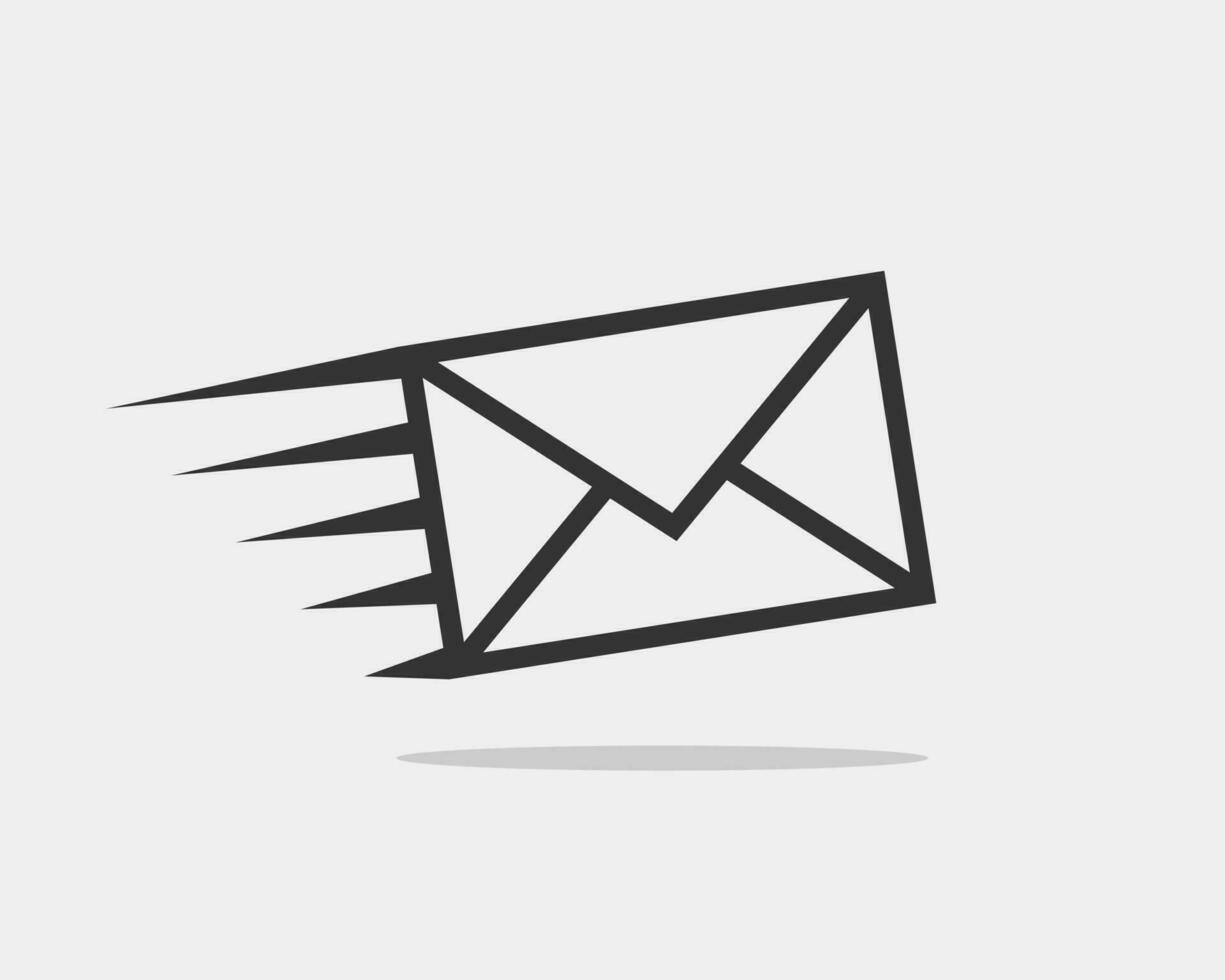 Envelope icons letter. Envelop icon vector template. Mail symbol element. Mailing label for web or print design.