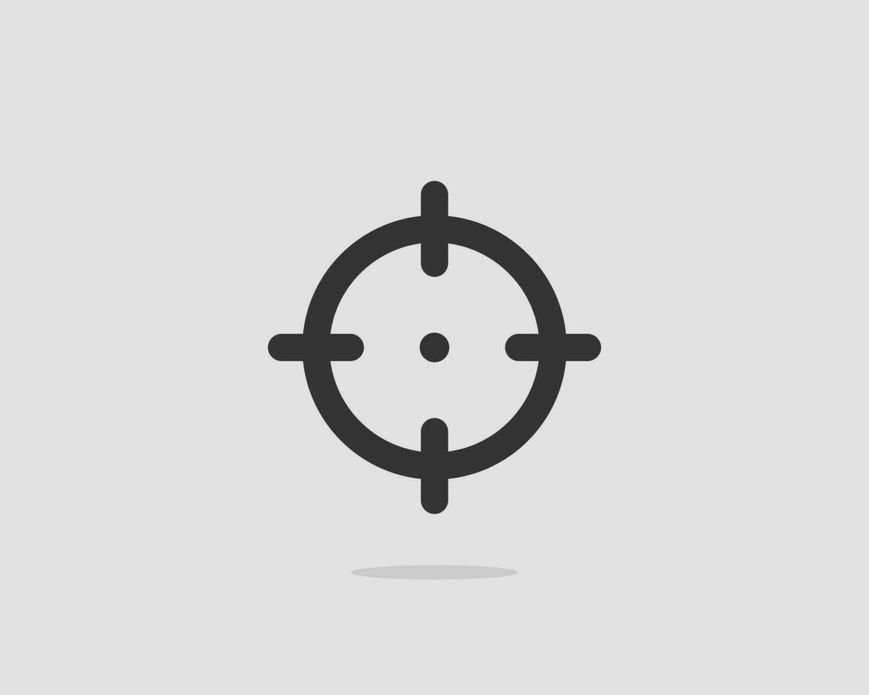 Target icon vector