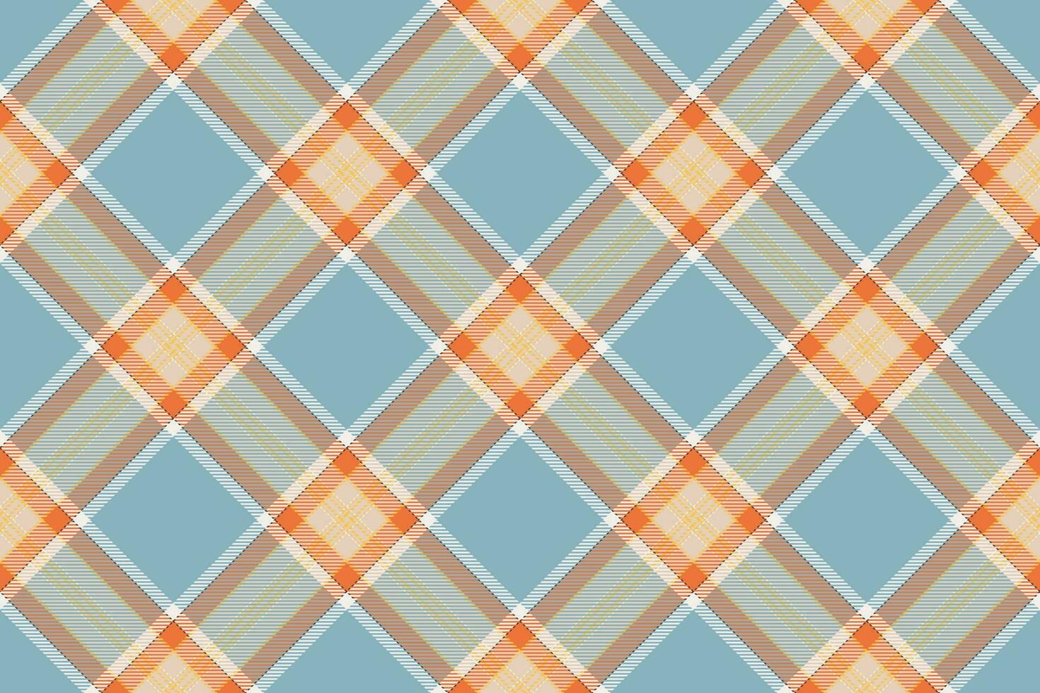 Tartan plaid background, diagonal check seamless pattern. Vector fabric texture for textile print, wrapping paper, gift card, wallpaper.