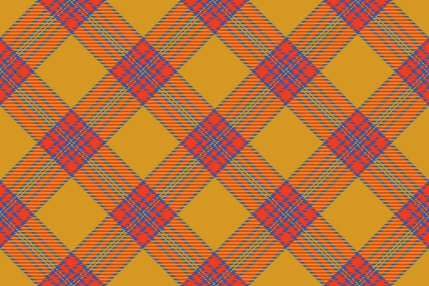 Tartan plaid background, diagonal check seamless pattern. Vector fabric texture for textile print, wrapping paper, gift card, wallpaper.