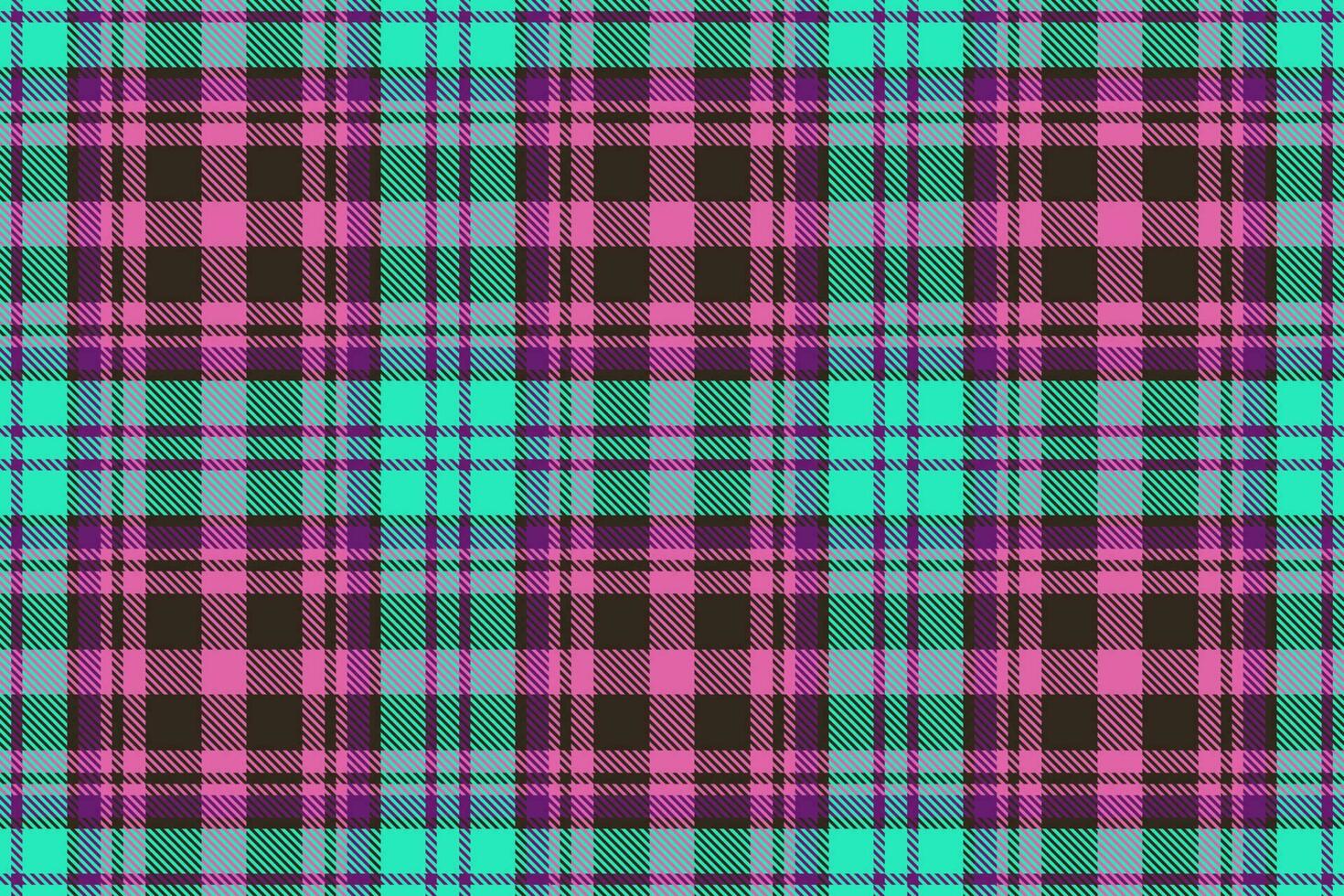 Pattern texture vector. Tartan seamless check. Plaid background fabric textile. vector