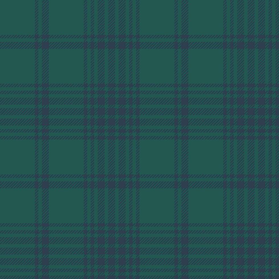 Plaid seamless pattern in blue. Check fabric texture. Vector textile print.