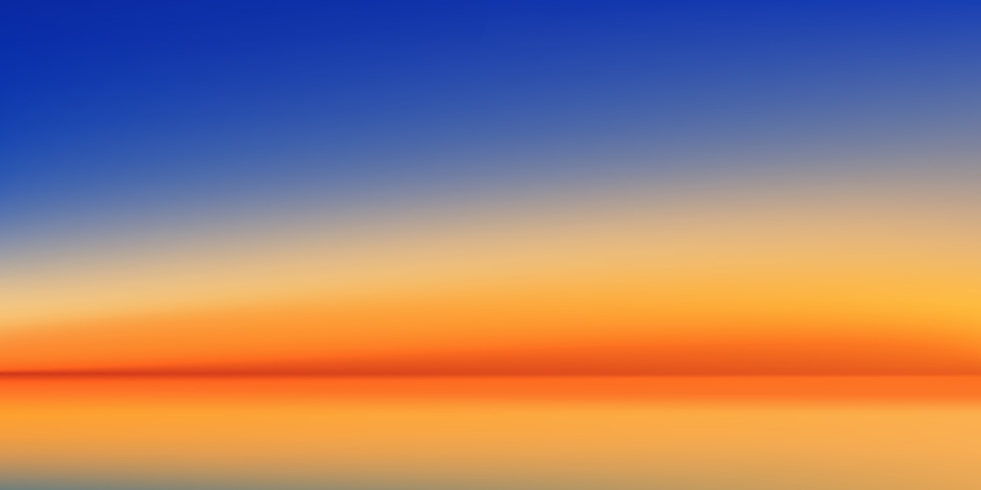 Sunset Sky with Clear Blue,Orange,Yellow colour in Evening,Dramatic ...