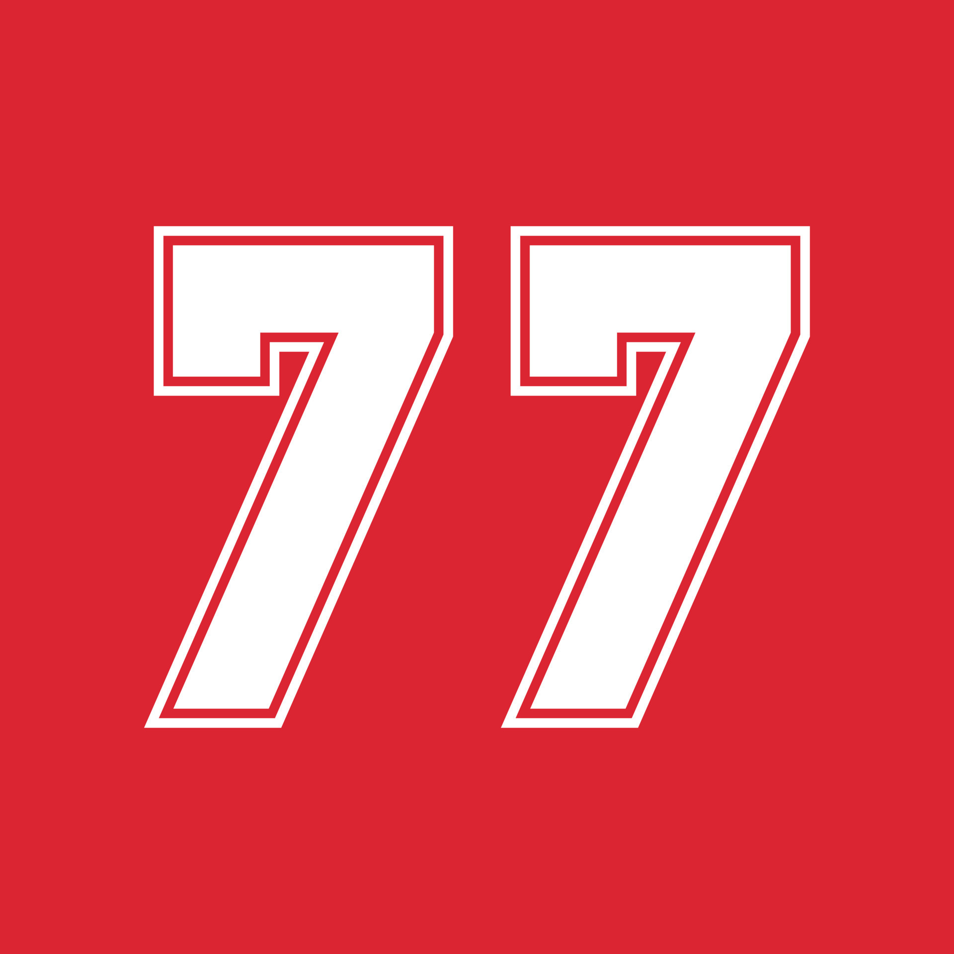 Basketball And Baseball Sport Numbers 77 23744270 Vector Art At Vecteezy Basketball And Baseball Sport Numbers 77 23744270 Vector Art At Vecteezy