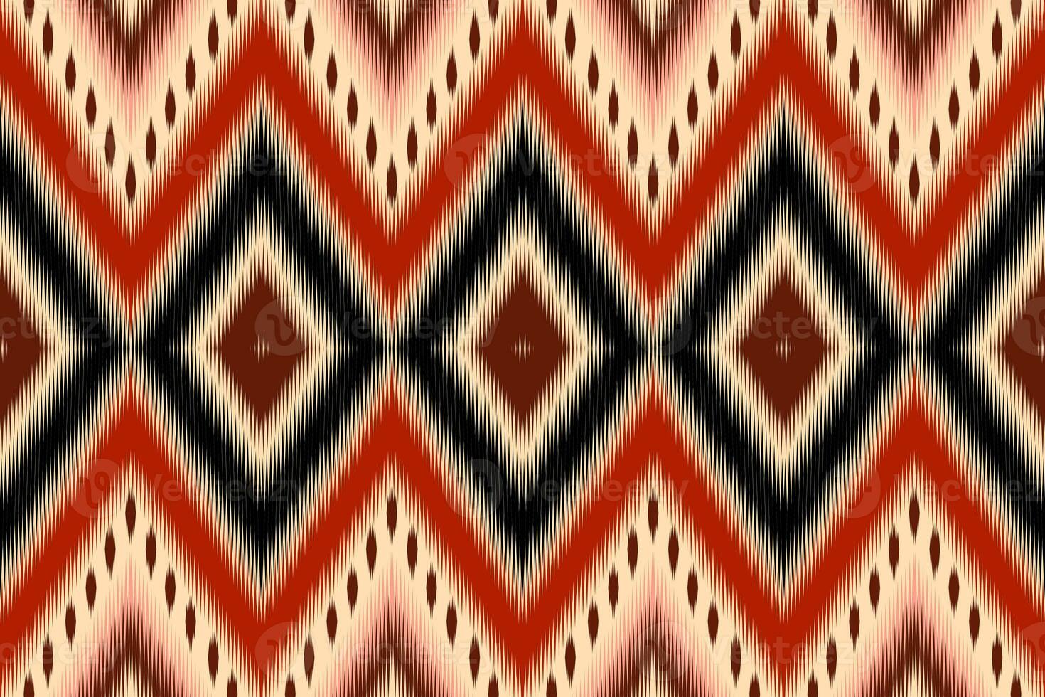 tela patrón geométrico para fondo alfombra papel pintado ropa abrigo batik tela bordado ilustración vector hermoso foto