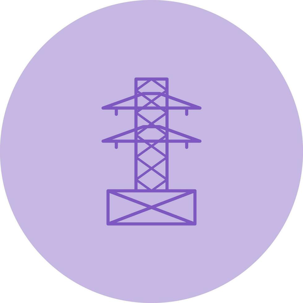 Electricity Tower Vector Icon
