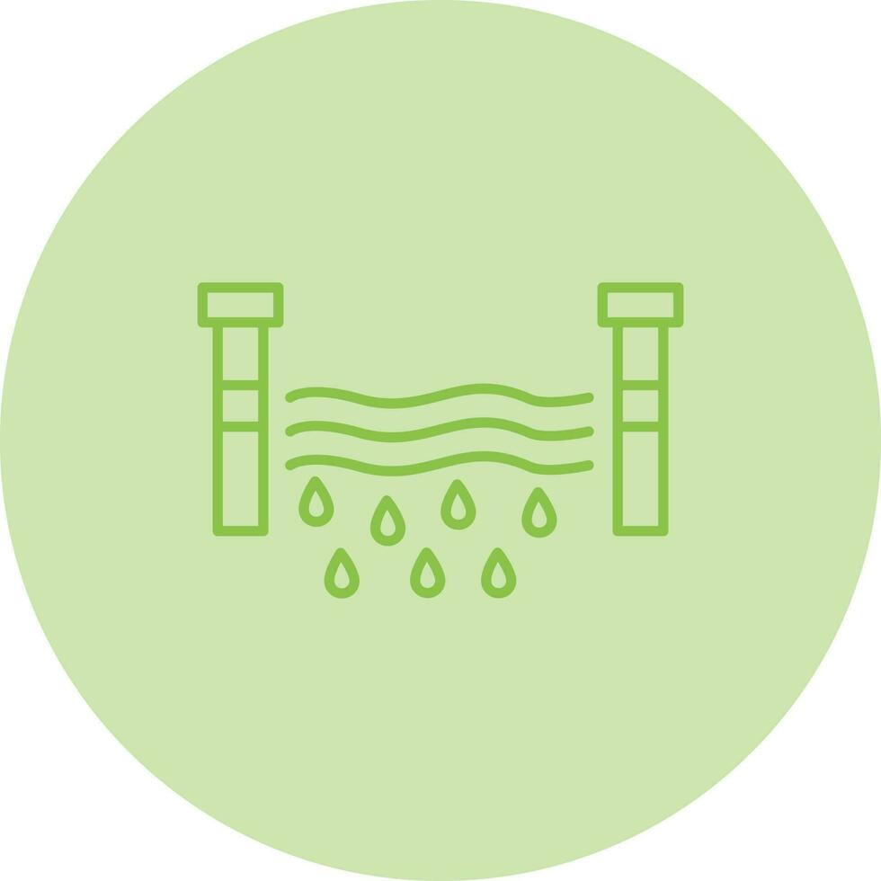 Water Dam Vector Icon