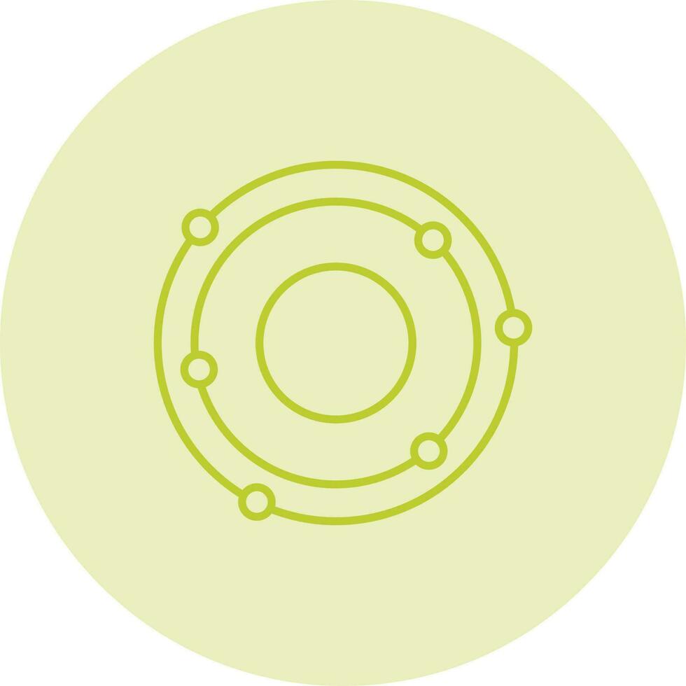 Atomic Structure Vector Icon