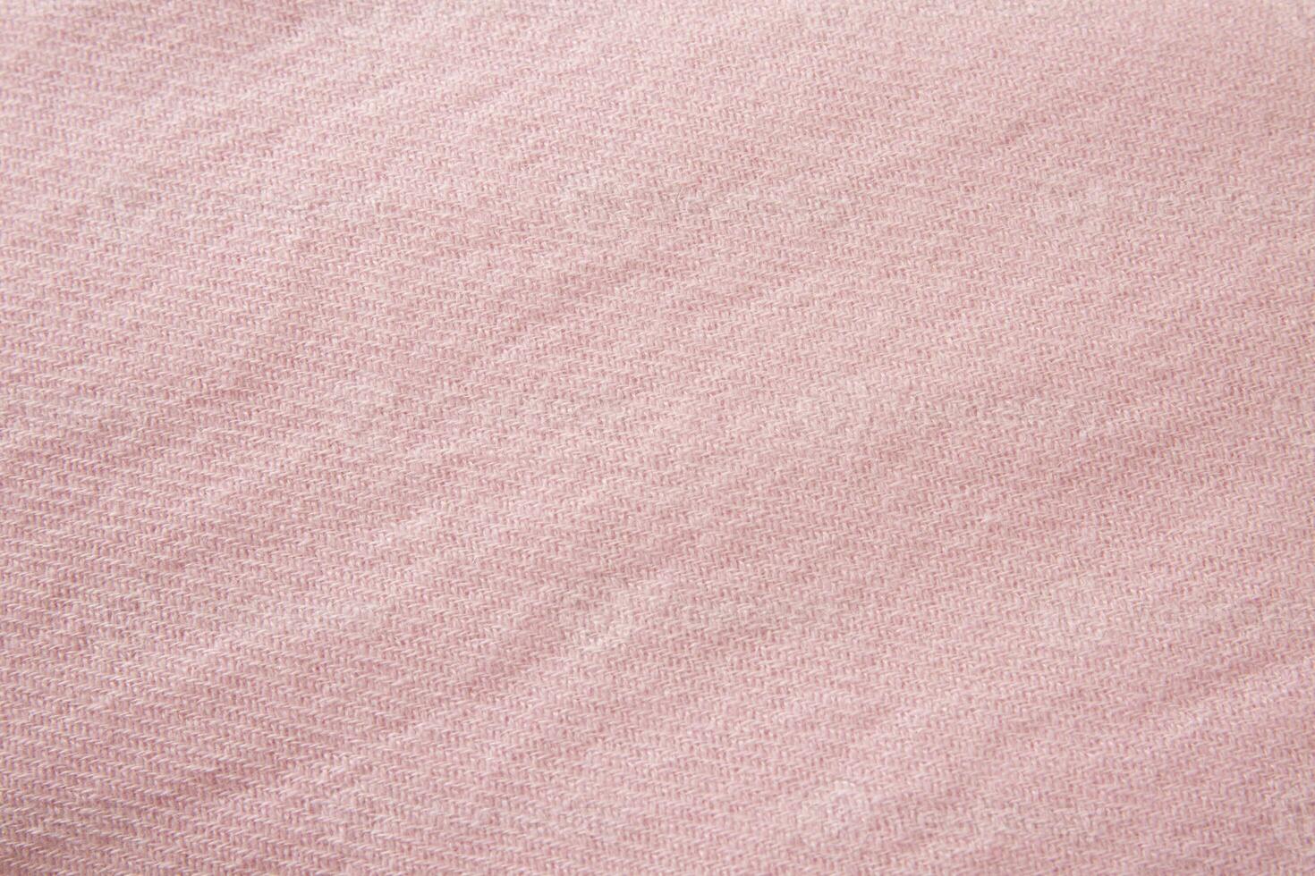 Pink knitted wool texture photo