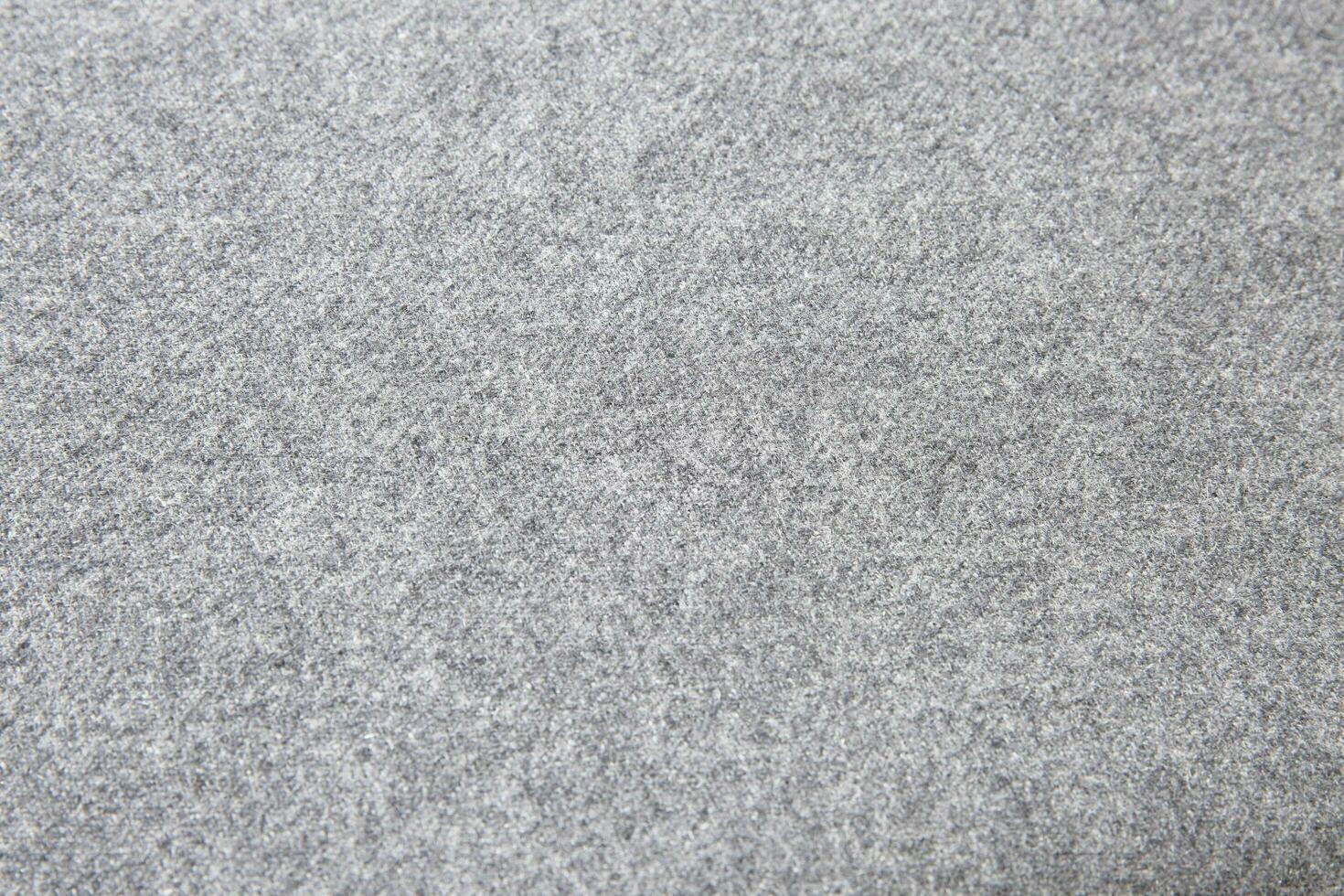 Grey wool fabric texture photo